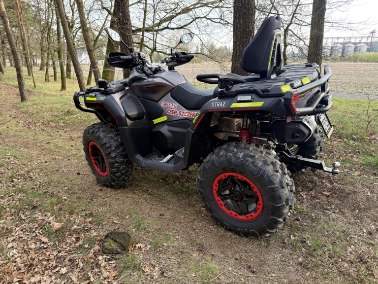 Quad CFORCE 850 Premium przystosowany do działań ratowniczych